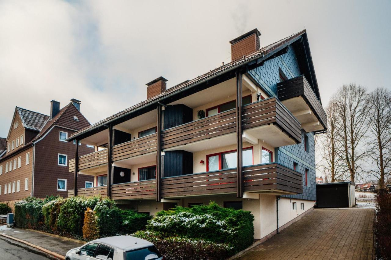 Wohnung An Der Skiwiese - Boxspring - Balkon - 2 Smart Tv - Carport Braunlage Exterior photo